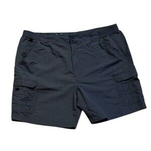 Worldwide sportsman shorts 46 waist gray cargo pockets
